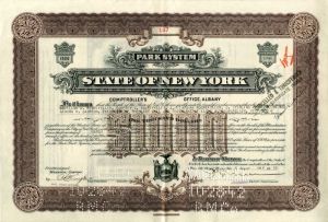 State of New York issued to Wm. A. Rockefeller, etc.