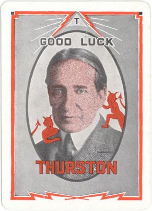 Thurston - The Magician - Promotional Card - Americana