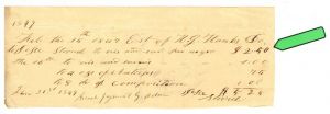 1849 dated Slavery Document