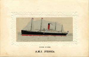 Post Card of R.M.S. Ivernia - Americana