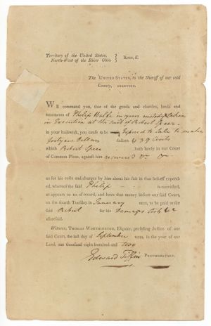 Early Court Order to Philip Wolfe - Americana