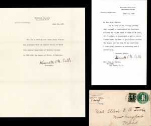 Bowdoin College Collection of Correspondence - Americana