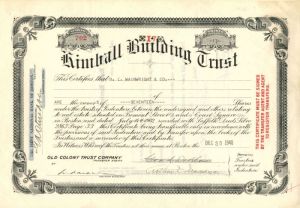 Kimball Building Trust