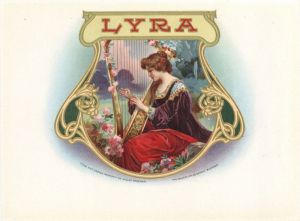  Lyra - Cigar Box Label