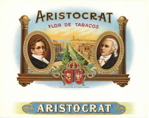"Aristocrat" - Cigar Box Label