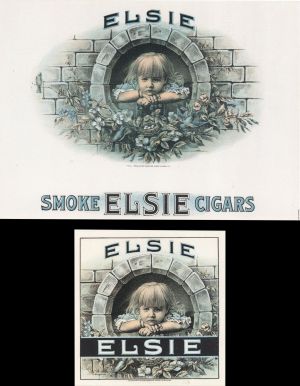 Elsie - Cigar Box Label