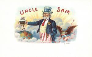 Uncle Sam - Cigar Box Labels