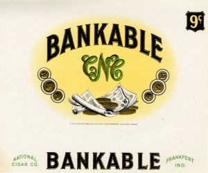 Bankable CNC - Cigar Box Label