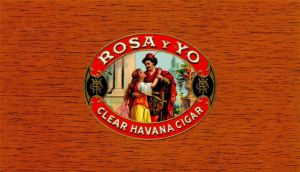 Rosa y Yo - Cigar Box Label