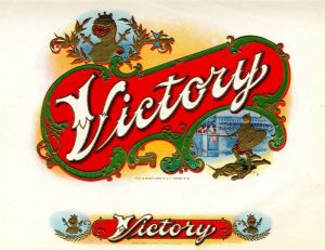 Victory - Cigar Box Label