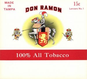 Don Ramon - Cigar Box Label - <b>Not Actual Cigars</b>