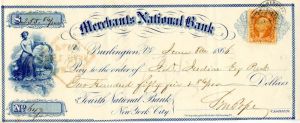 Merchants National Bank -  Check