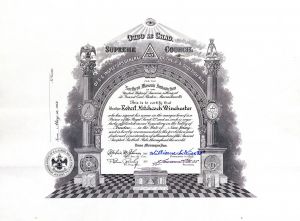 Ordo Ab Chao - Membership Certificate