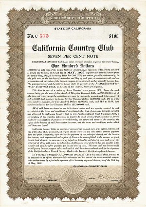 California Country Club
