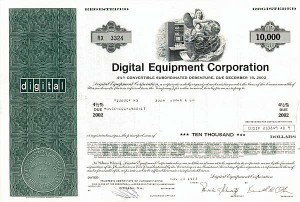 Digital Equipment Corp - Bond