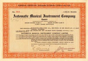 Automatic Musical Instrument Co.