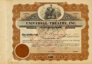 Universal Theatre, Inc.
