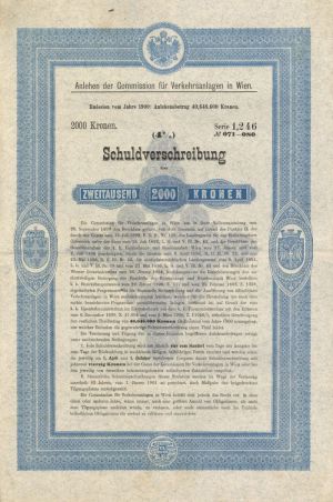 Austria - 2,000 Kronen Bond