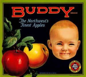 Buddy - Fruit Crate Label