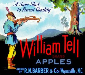 William Tell - Fruit Crate Label