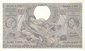 Belgium P-107 - Foreign Paper Money
