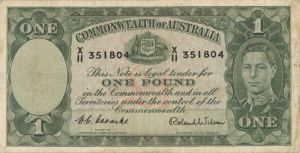 Australia P-26d - Foreign Paper Money
