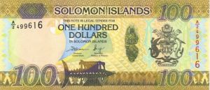 Soloman Islands - 100 Dollars - P-36 - Foreign Paper Money