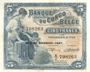 Belgian Congo - P-13ad - Foreign Paper Money