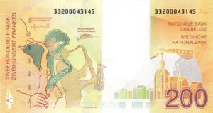 Belgium - 200 Francs - P-148a - Foreign Paper Money
