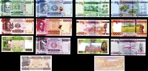 Guinea - 100, 500, 1000, 2000, 5000, 10,000, 20,000 Francs - P-New - 2015-2018 dated Foreign Paper Money