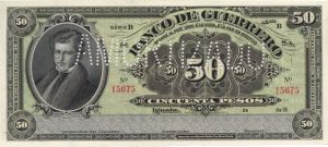 Mexico - 50 Pesos - Specimen - Foreign Paper Money