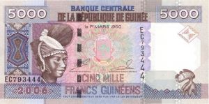 Guinea - P-44 - Foreign Paper Money