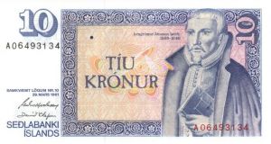 Iceland - P-48a - 10 Kronur - Foreign Paper Money