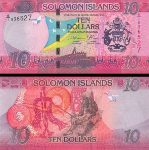 Solomon Islands - 10 Dollars - P-New - 2017 dated Foreign Paper Money