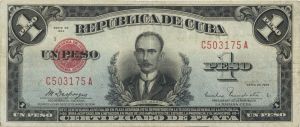 Cuba - 1 Cuban Peso - P-69a -  Foreign Paper Money