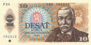 Czechoslovakia - 10 Korun - P-94b -  Foreign Paper Money
