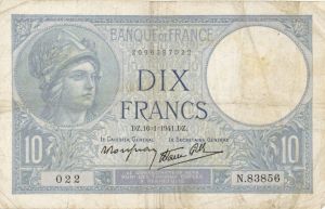 France - P-84 -  Foreign Paper Money