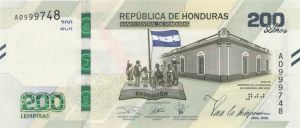 Honduras - 200 Lempiras - P-NEW - 2021 dated Foreign Paper Money