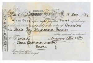 England/Georgia - Draft - Foreign Paper Money