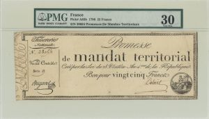 France - PMG Graded P-A83b - Foreign Paper Money