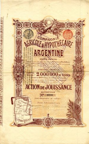 Compagnie Agricole and Hypothecaire Argentine