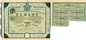 Firley - Stock Certificate