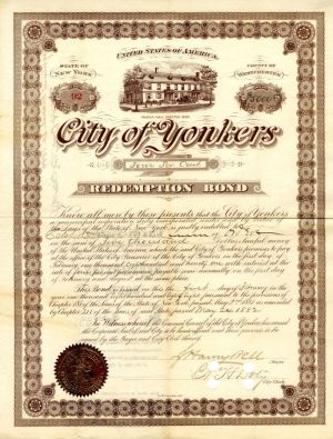 City of Yonkers - $5,000 Bond