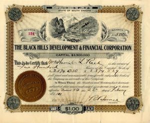 Black Hills Development and Financial Corporation