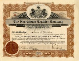 Norristown Register Co.