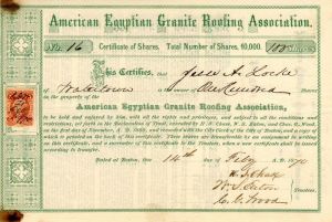 American Egyptian Granite Roofing Association