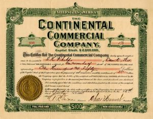 Continental Commercial Co.