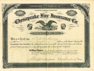 Chesapeake Fire Insurance Co. 