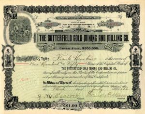 Butterfield Gold Mining and Milling Co.