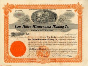 Lou Dillon=Montezuma Mining Co.